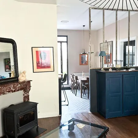 La Belle Maison, Centre Ville, 3 Et Jardin Reims