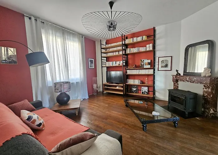 La Belle Maison, Centre Ville, 3 Et Jardin Villa