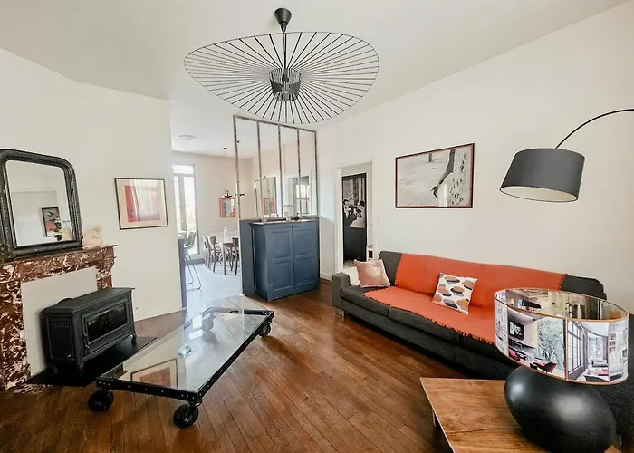 La Belle Maison, Centre Ville, 3 Et Jardin Villa *